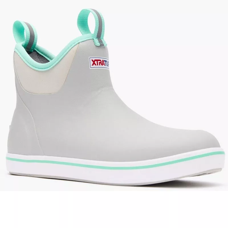 XTRATUF Women's 6" Ankle Deck Boot (Grey)