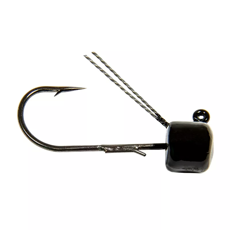 Z-Man Pro ShroomZ Weedless Jigheads 4 pack Black