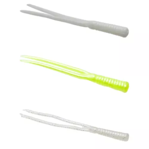Zoom bait Split Tail Trailer soft lure 101 mm Clear | Waveinn